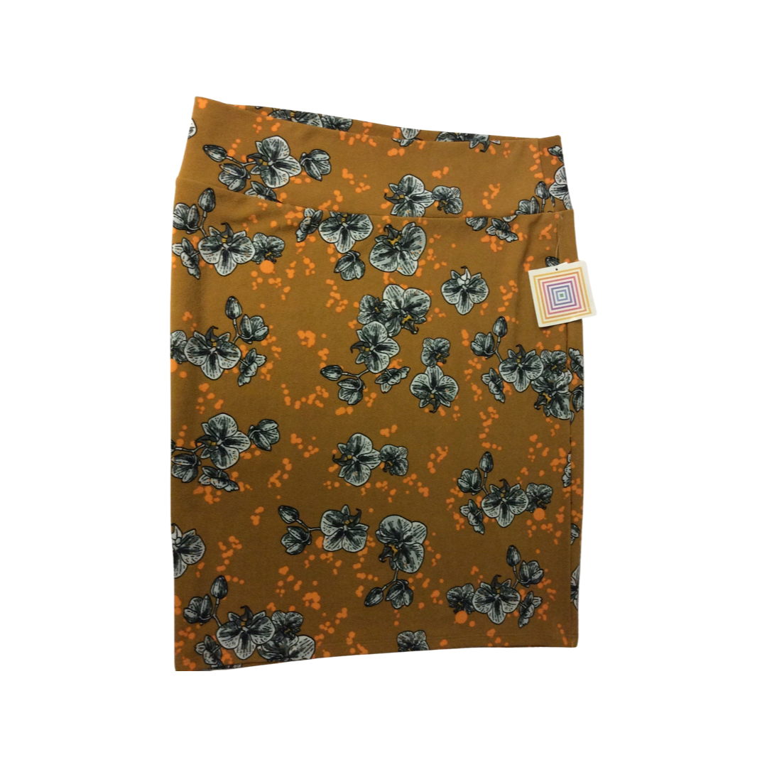 Lularoe Cassie Floral Skirt