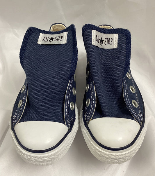 Converse Chuck Taylor All Star Kids Navy Size 12.5 (Previously Owned- Like New Condition)