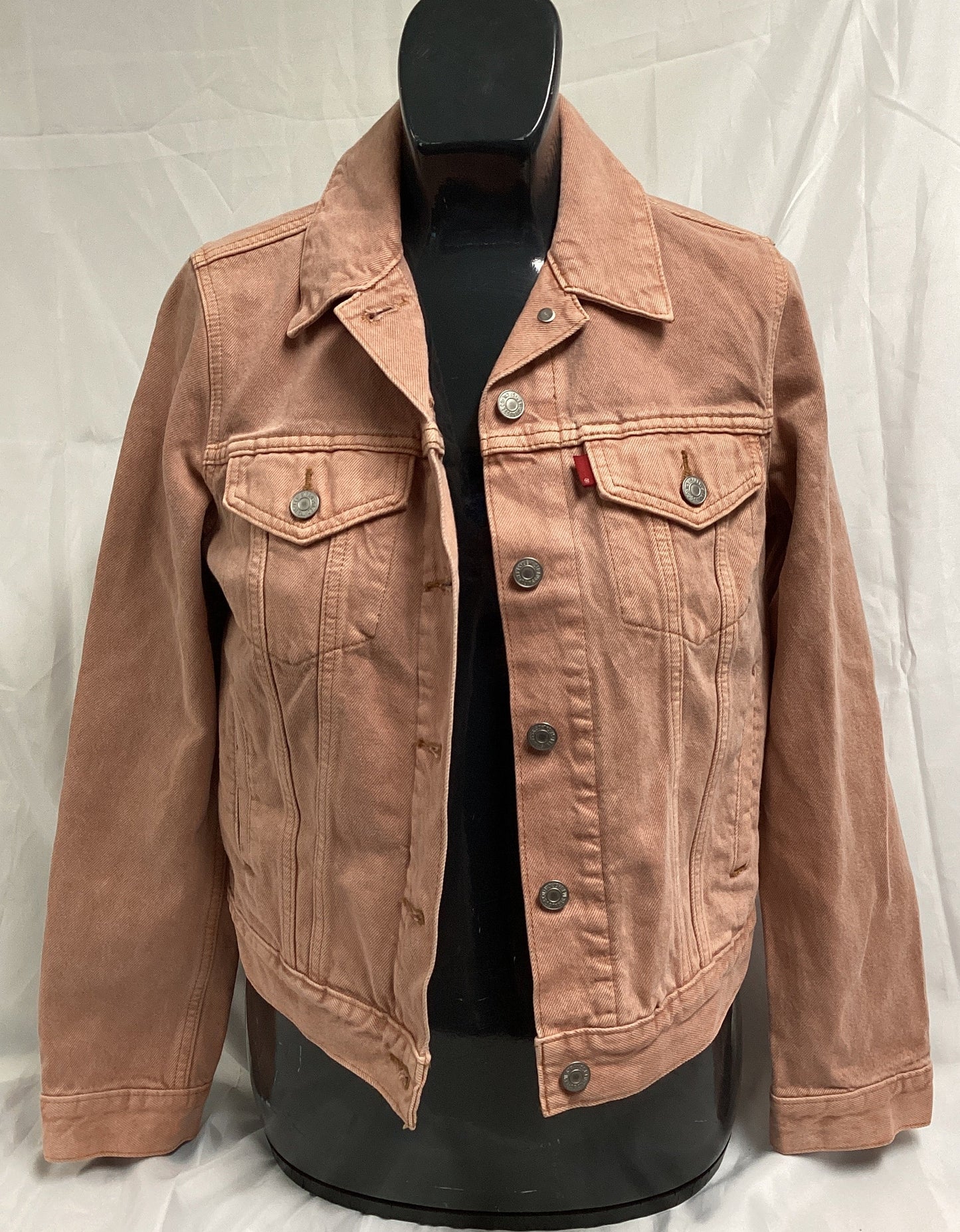 Levi's Original Trucker Jacket Pink Small (Previously Owned- Like New Condition)