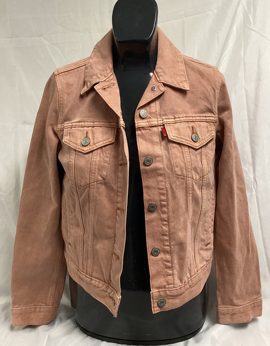 Levi's Original Trucker Jacket Pink Small (Previously Owned- Like New Condition)