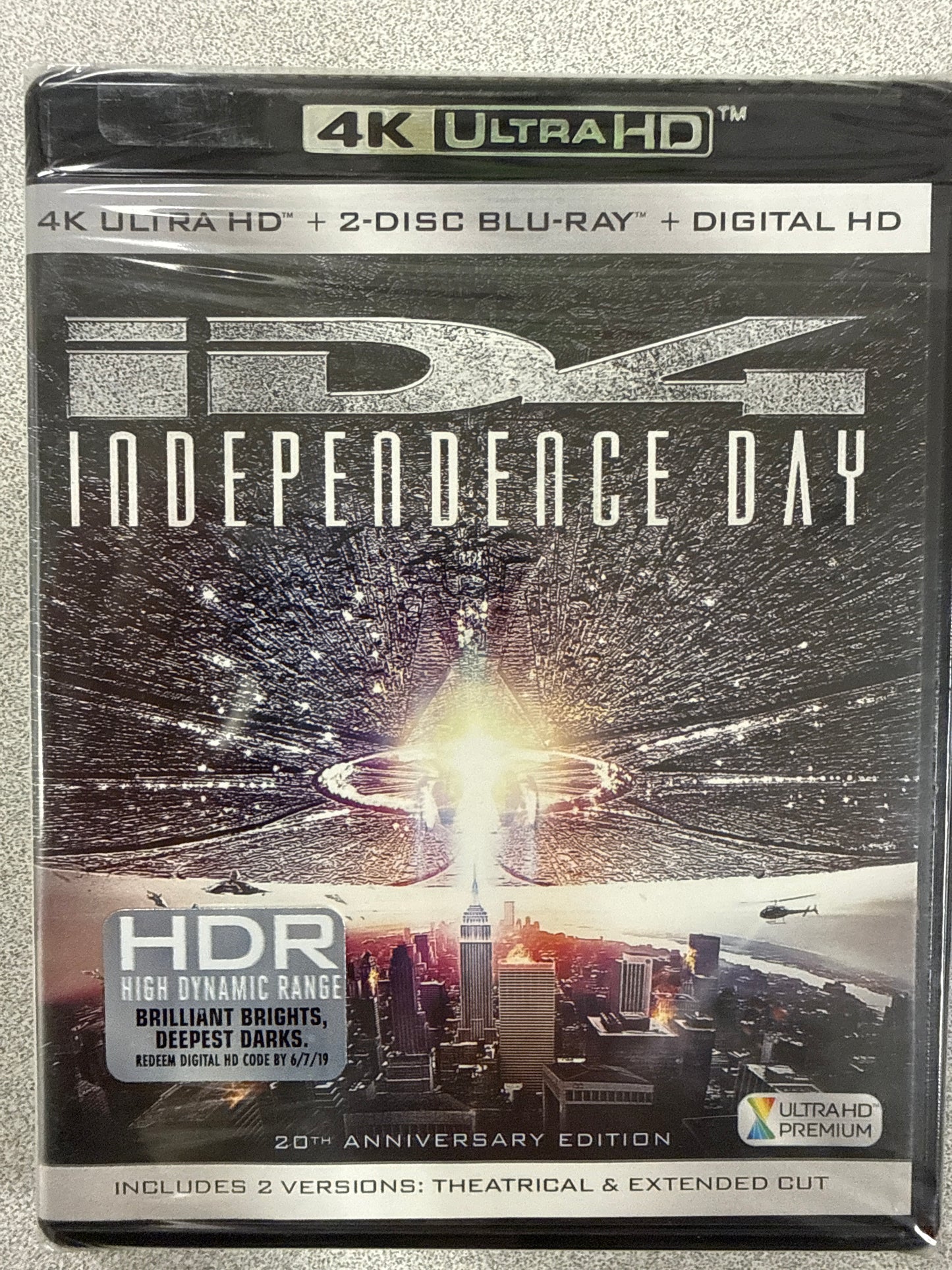 Independence Day Blu-ray New Factory Sealed