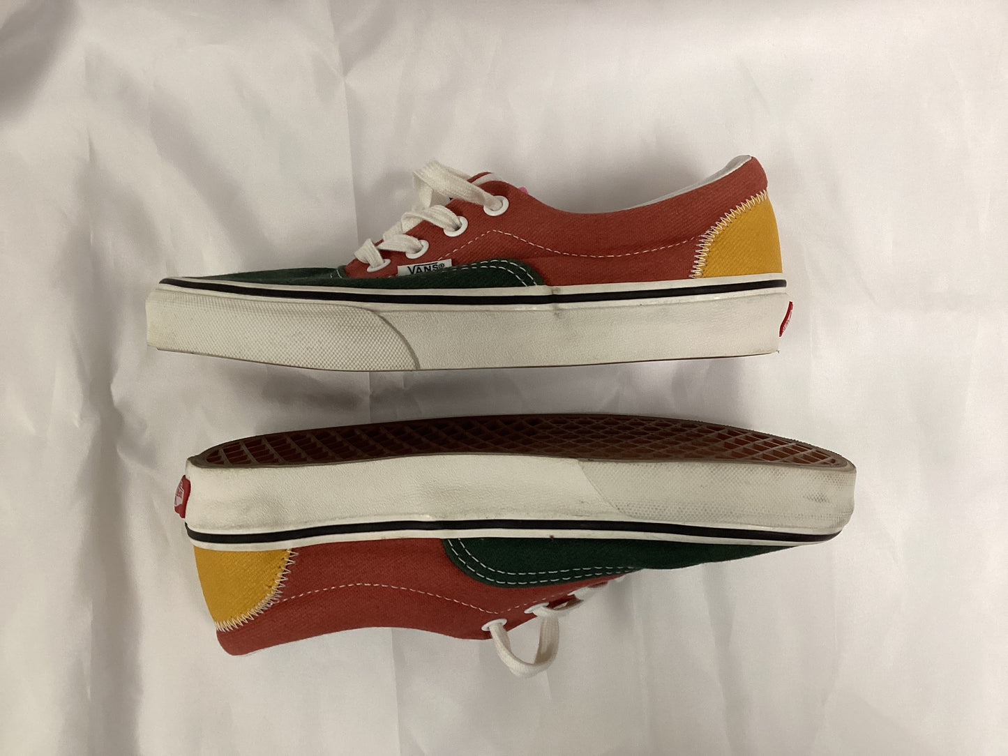 Vans City Campus Van Doren Varsity Multicolor Lace Up Shoe Mens Size 5.5 (Previously Owned- Like New Condition)