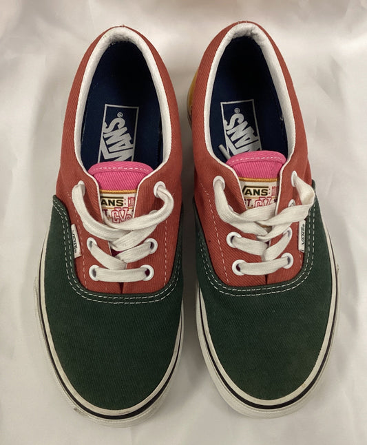 Vans City Campus Van Doren Varsity Multicolor Lace Up Shoe Mens Size 5.5 (Previously Owned- Like New Condition)