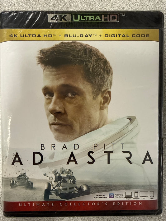 Ad Astra 4K Ultra HD Blu-ray New Factory Sealed