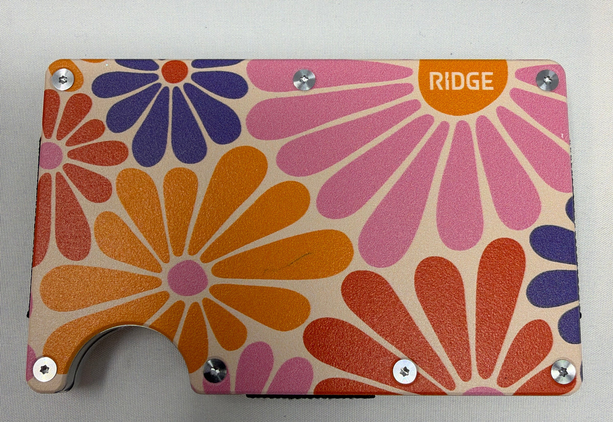 Ridge Wallet Flower Power - Pre-Owned
