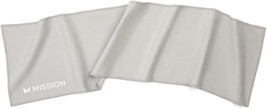 MISSION Cooling Towel - Soft, Lightweight Fabric - Cools Up to 2 Hours - UPF 50 Sun Protection