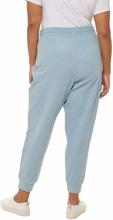 Buy Marc New York women drawstring textured capri sweatpants blue