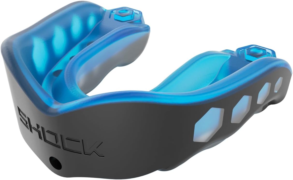 Shock Doctor Gel Max Mouth Guard, Heavy Duty Protection & Custom Fit, Adult & Youth