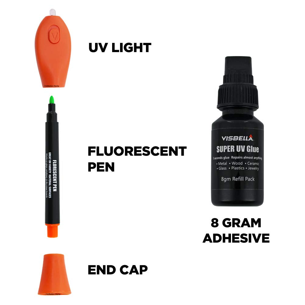 FlashFix Liquid Plastic UV Adhesive, Bonds And Cures in Seconds
