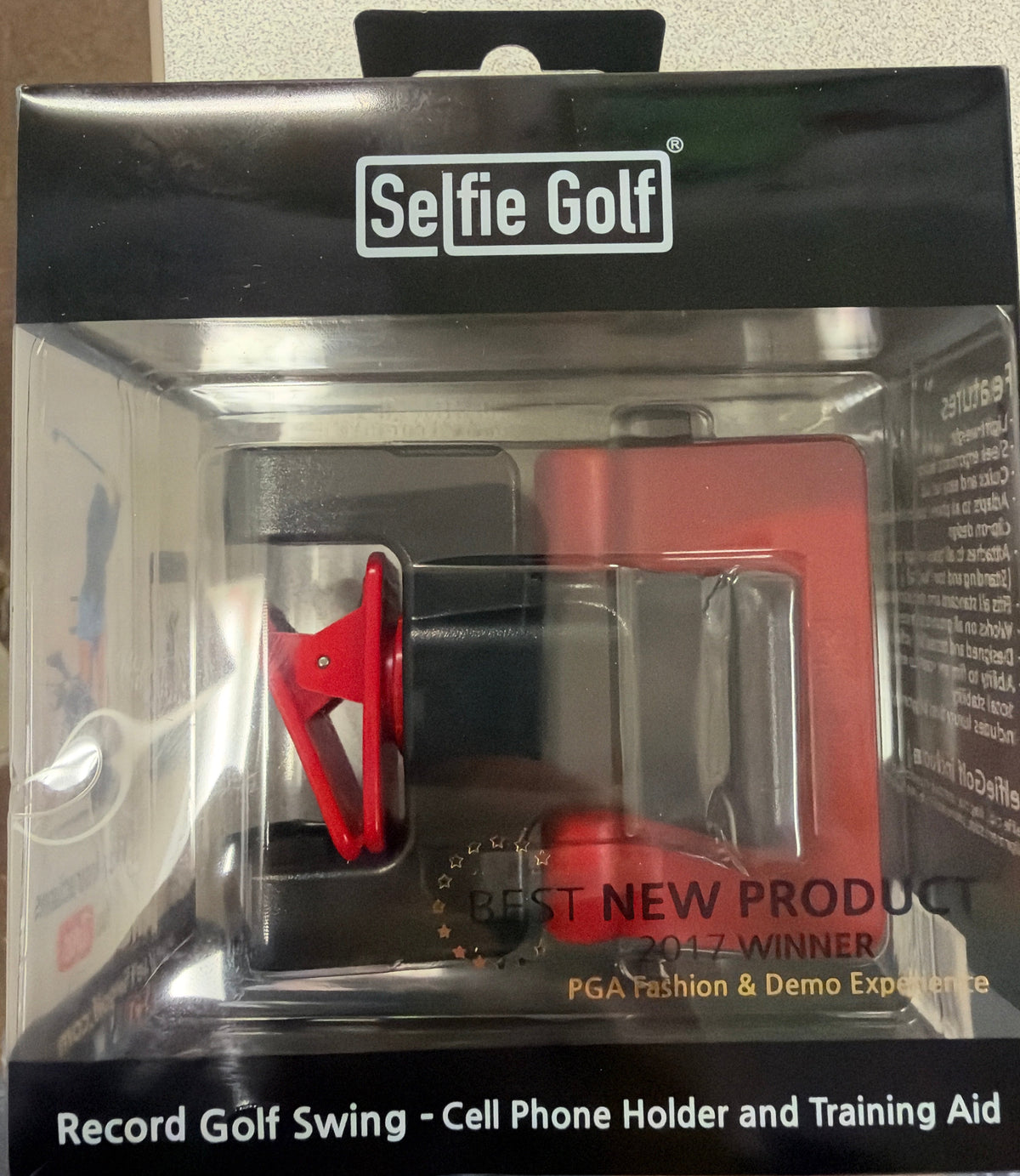SelfieGOLF Record Golf Swing - Cell Phone Holder Golf Analyzer Accessories