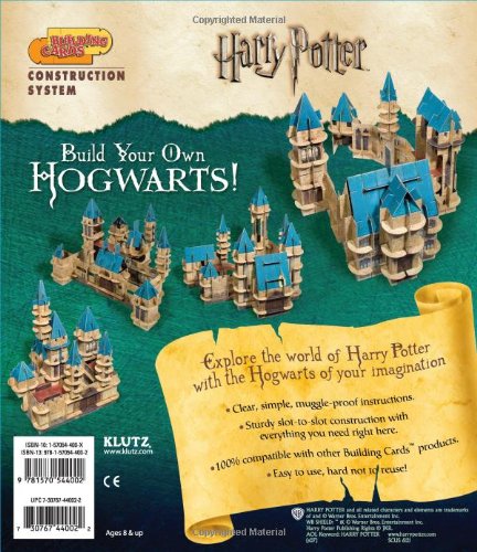 Building Cards: Hogwarts: School of Witchcraft and Wizardry (Harry Potter Building Cards)