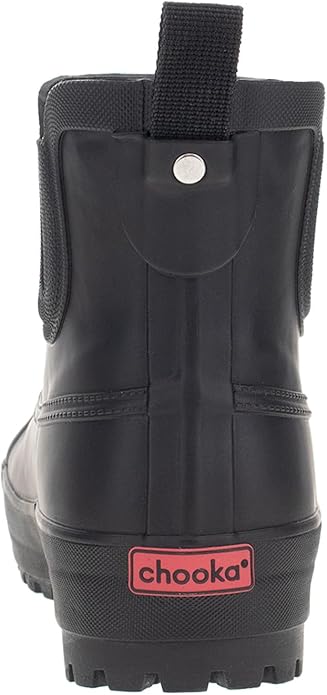 Chooka Women's Waterproof Duck Chelsea Lined Rain Boot