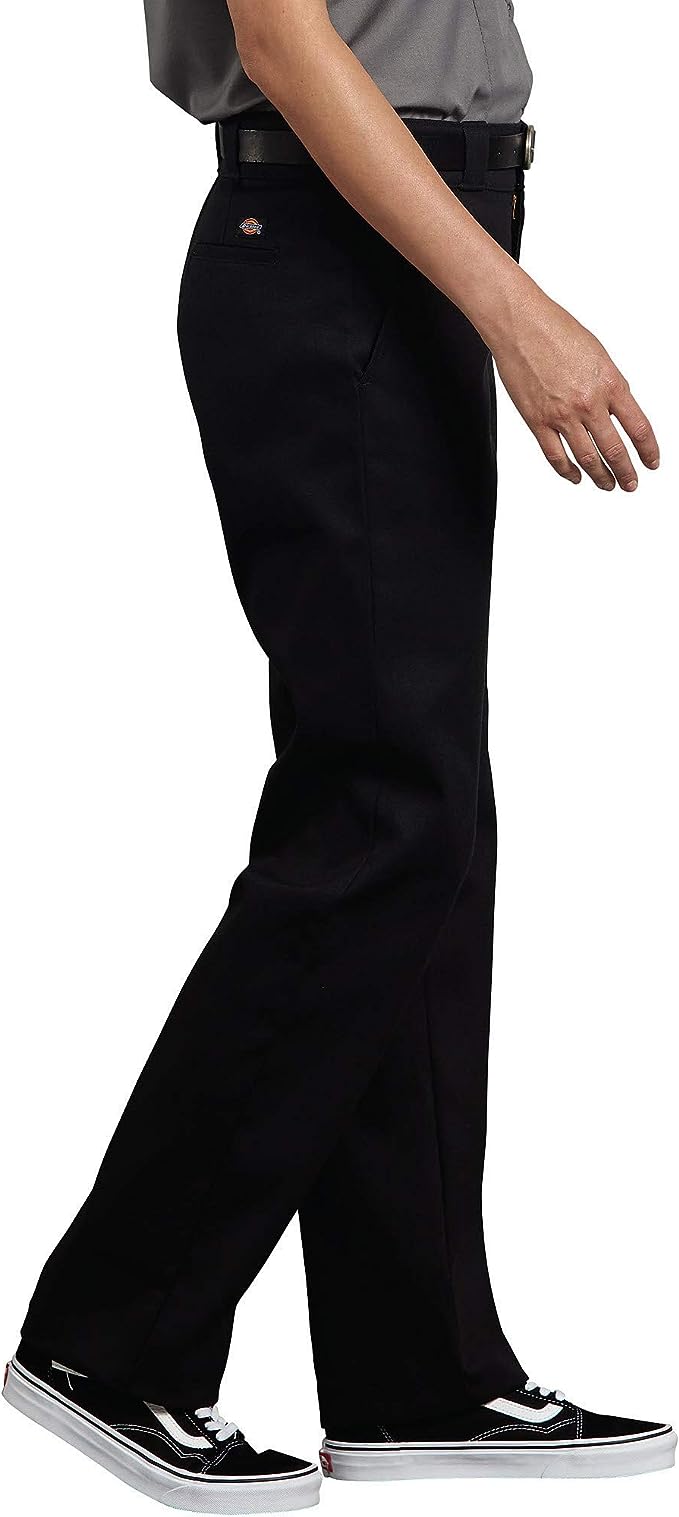 Dickies Womens Pants Size 2 R Black Slim Bootcut Twill Stretch Work Pants  NEW
