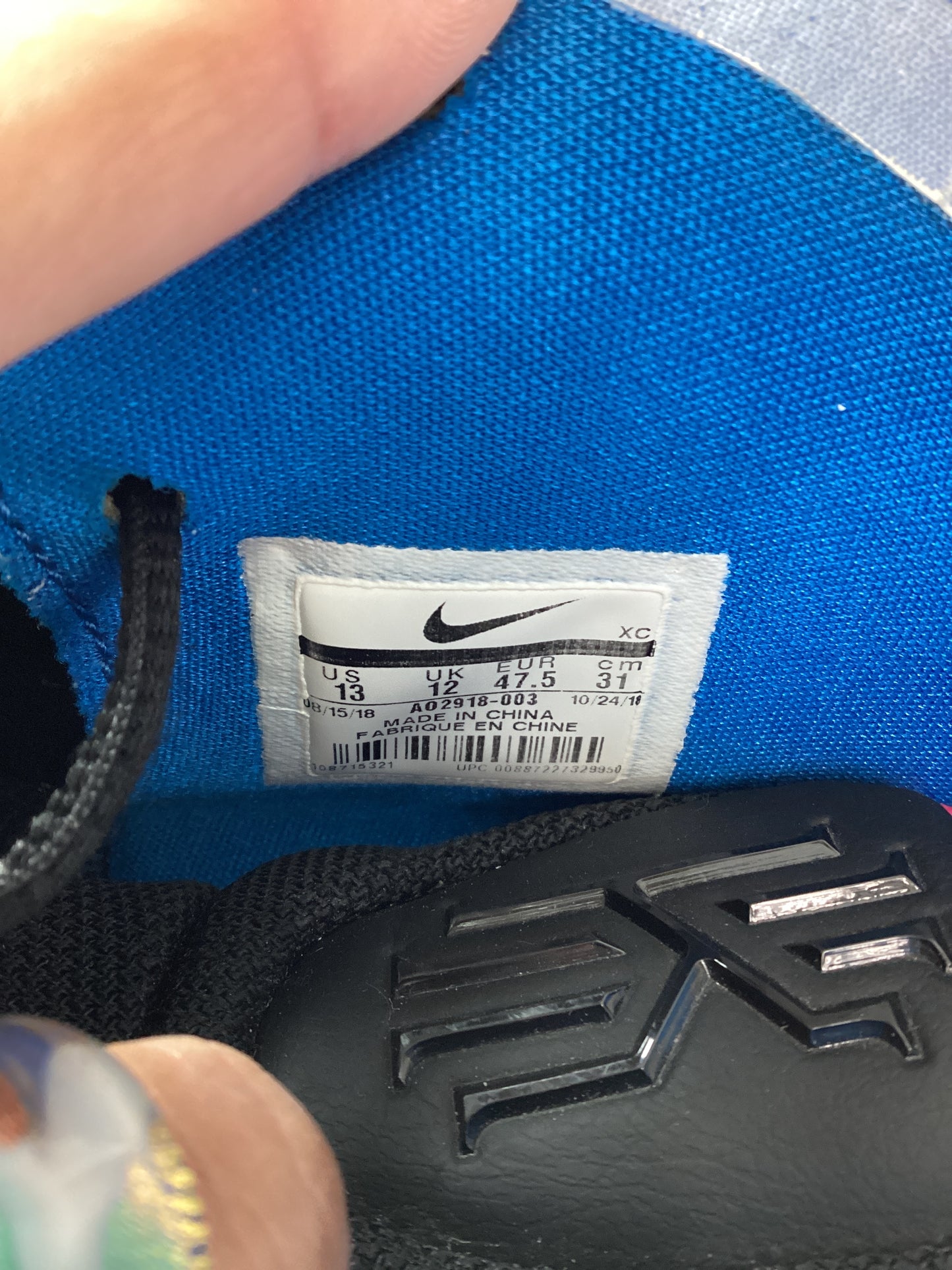 Nike "Kyries" Mens Size 13 (Previously Owned- Like New Condition)