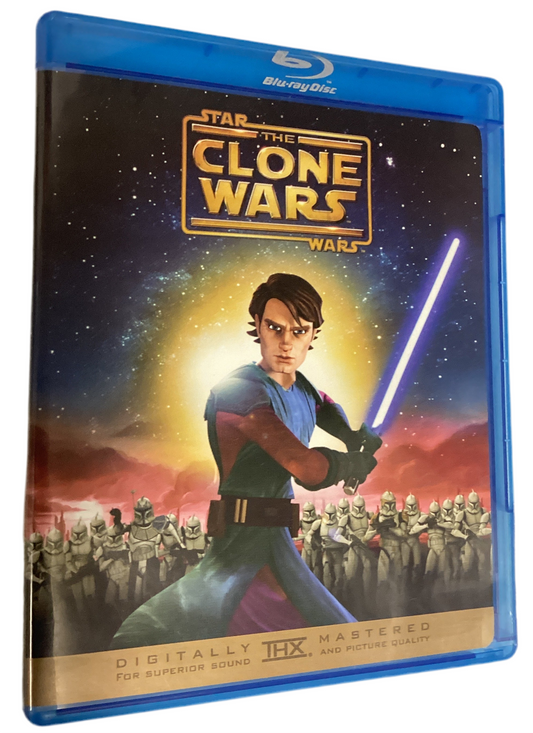 Star Wars ‘The Clone Wars ‘ Blu-ray Disc (used)