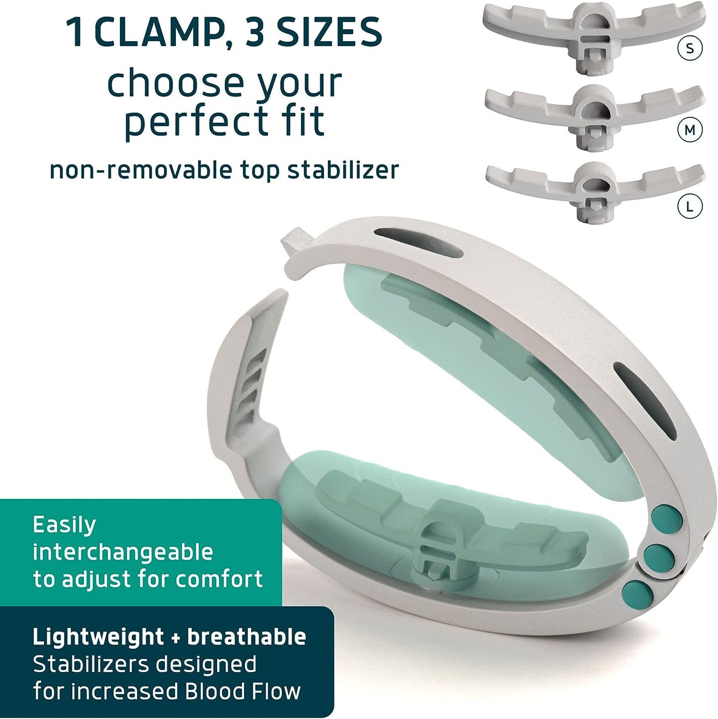 Confidence Clamp by Lunderg - Comfortable Urinary Incontinence Clamp with 3 Adjustable Sizes & Travel Bag - Recommended by Doctors & Money Back Guarantee
