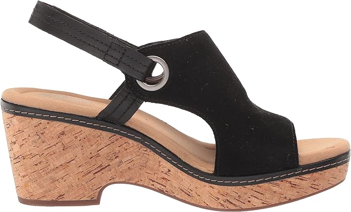 Clarks Women's Giselle Sea Wedge Sandal