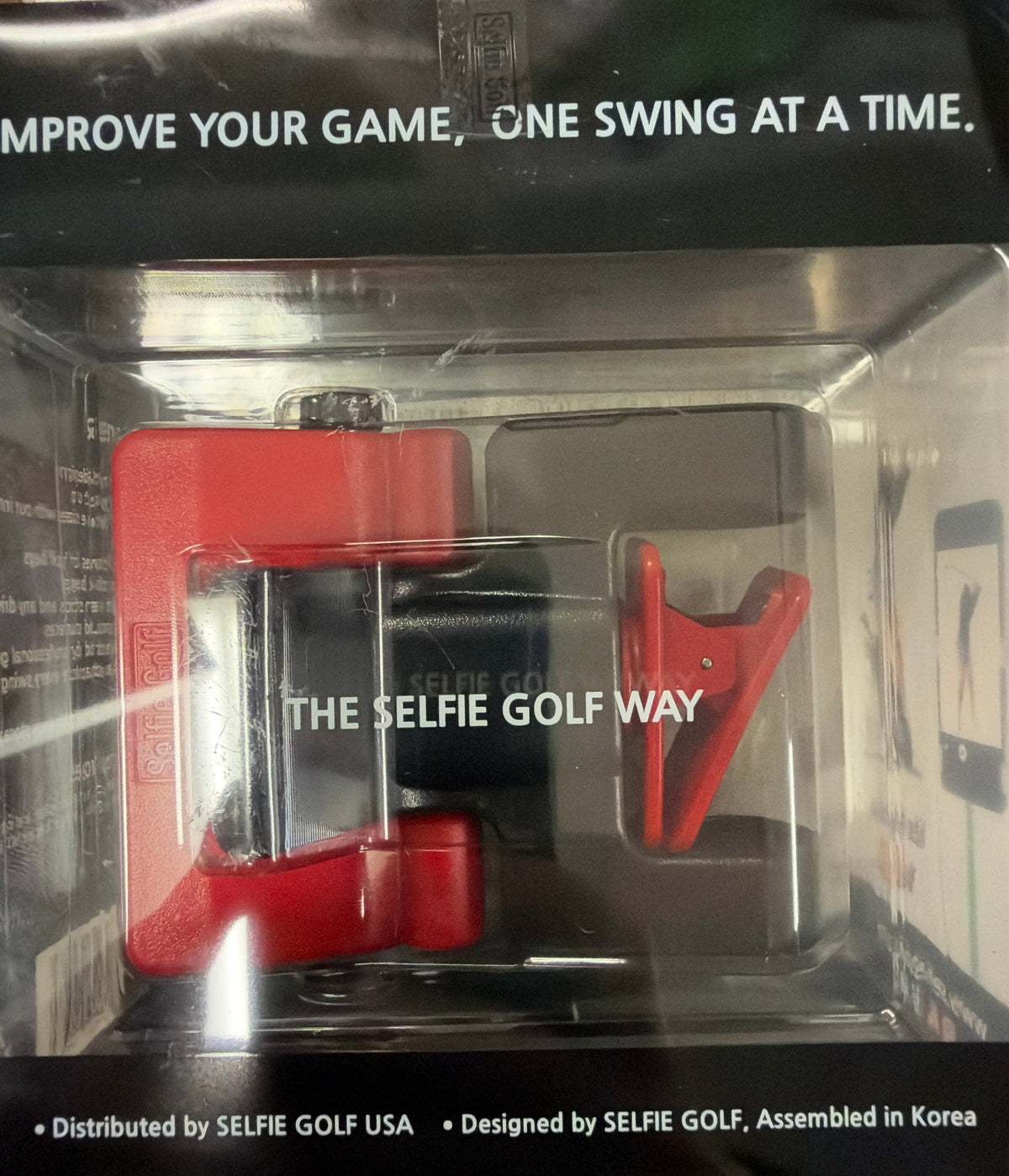 SelfieGOLF Record Golf Swing - Cell Phone Holder Golf Analyzer Accessories