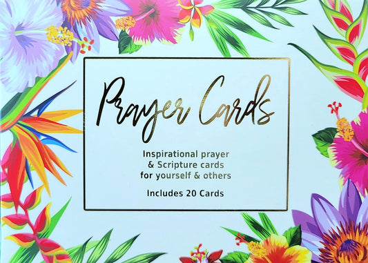 Prayer Cards | Inspirational Prayer & Scripture Cards | Includes 20 Different Cards