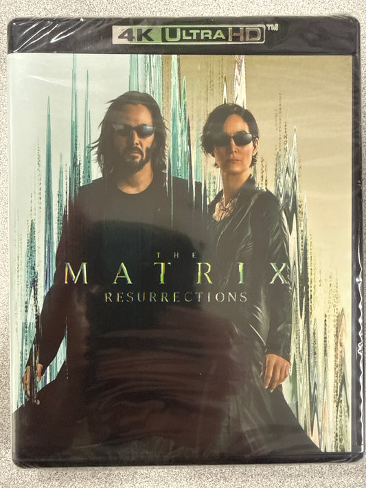 The Matrix Resurrections 4K Ultra HD Blu-ray New Factory Sealed