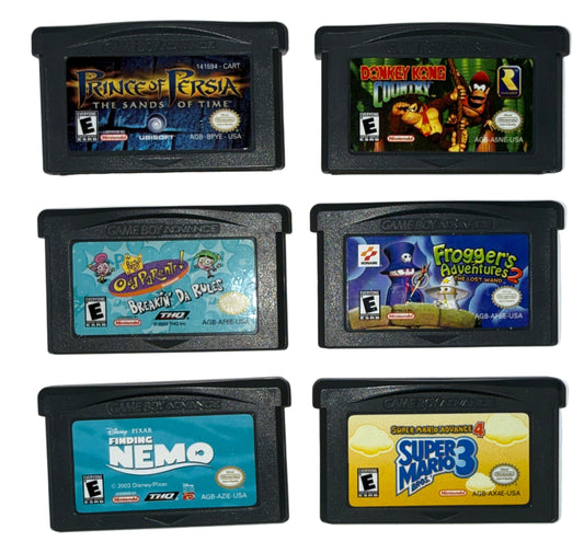 Gameboy Advance Games (Lot of 6) - Used