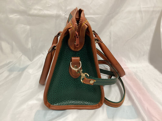 Dooney & Bourke Handbag Green and Brown (Previously Owned- Like New Condition)