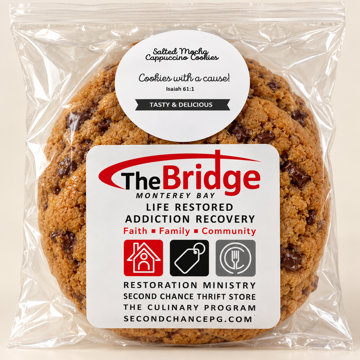 Cookies With a Cause: Salted Mocha Cappuccino