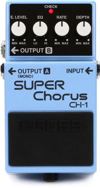 BOSS Stereo Super Chorus Guitar Pedal (CH-1)