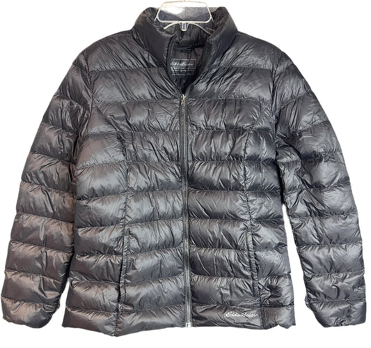 Eddie Bauer Women’s Large Black Puffer Jacket