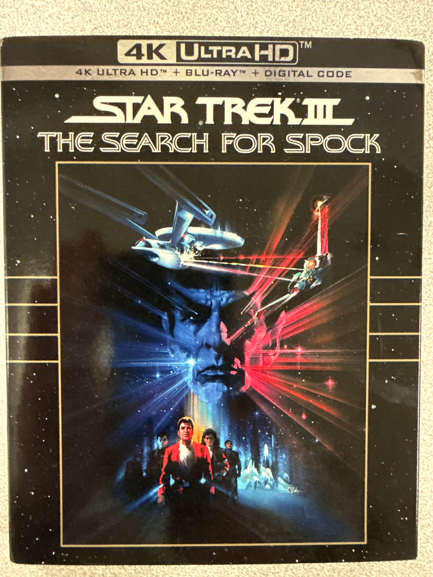 Star Trek III The Search for Spock 4K Ultra HD Blu-ray New Factory Sealed