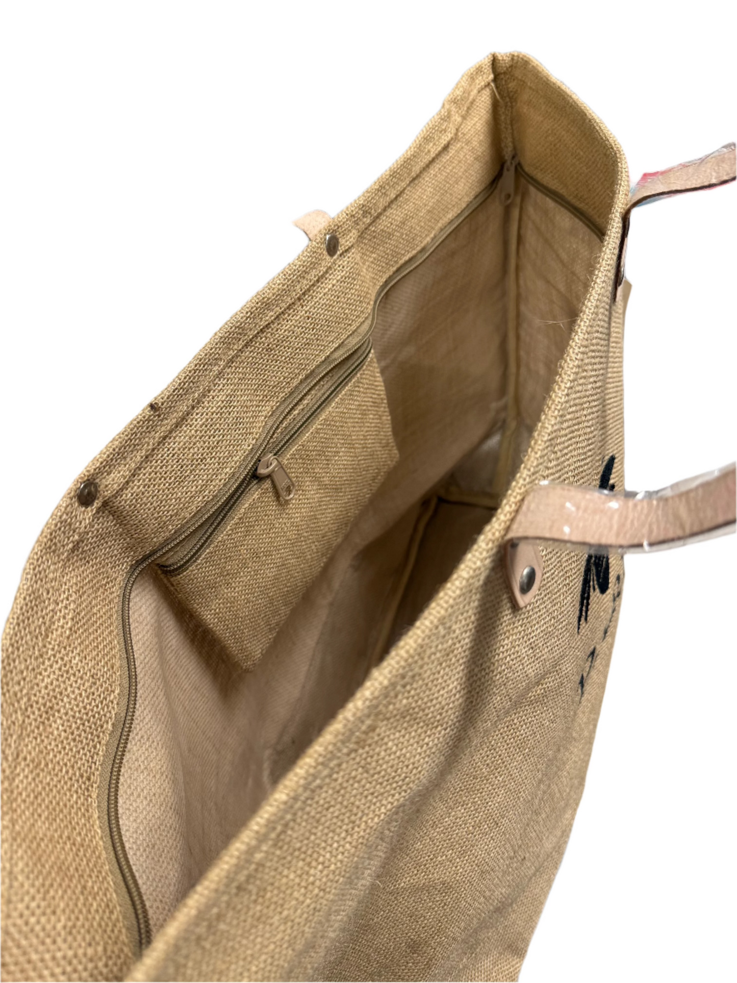 Murval Paris Beach Bag Tote with Black Bee