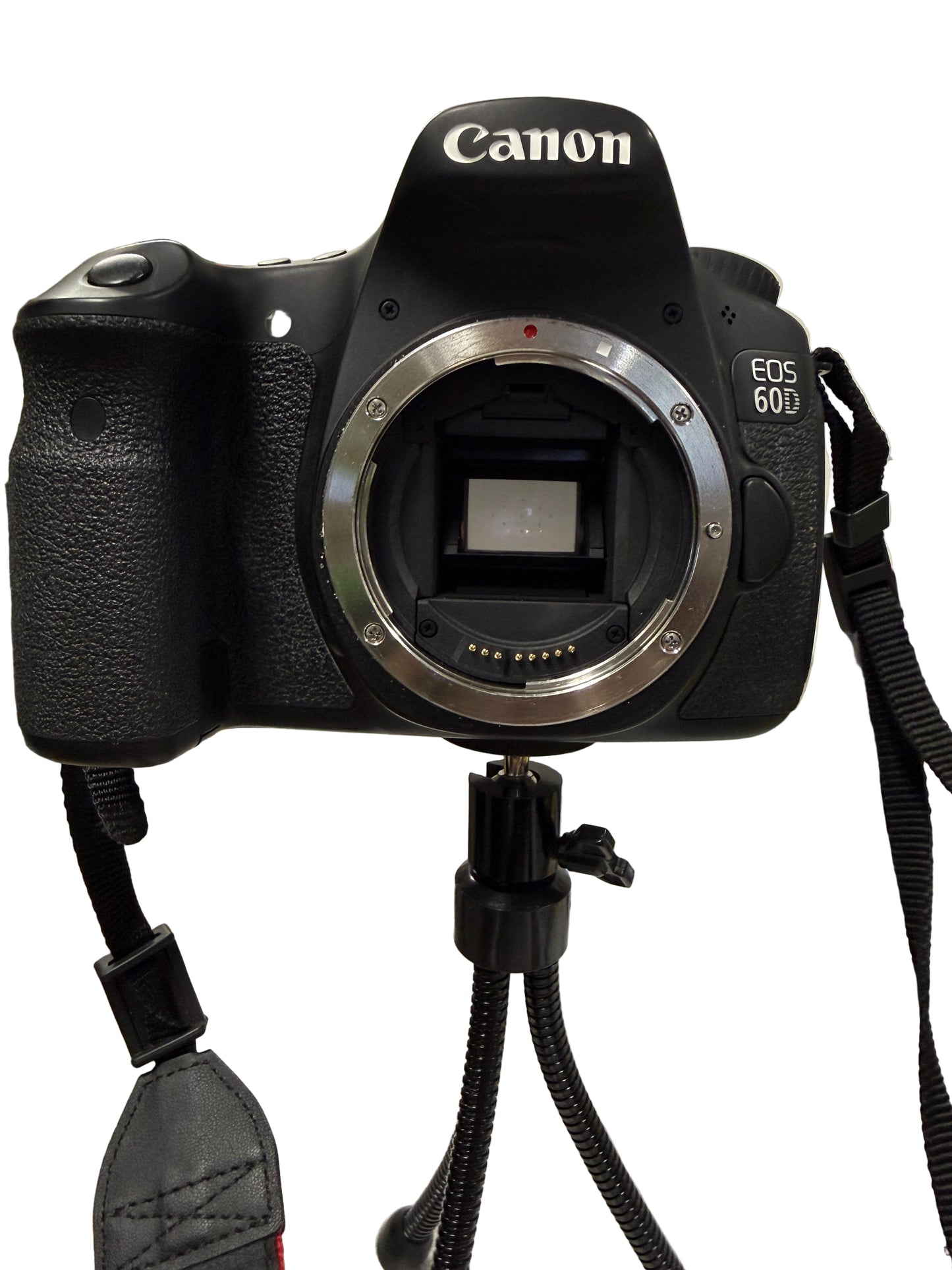 Canon EOS 60D 18.0 MP Digital SLR Camera with three lenses (Used)