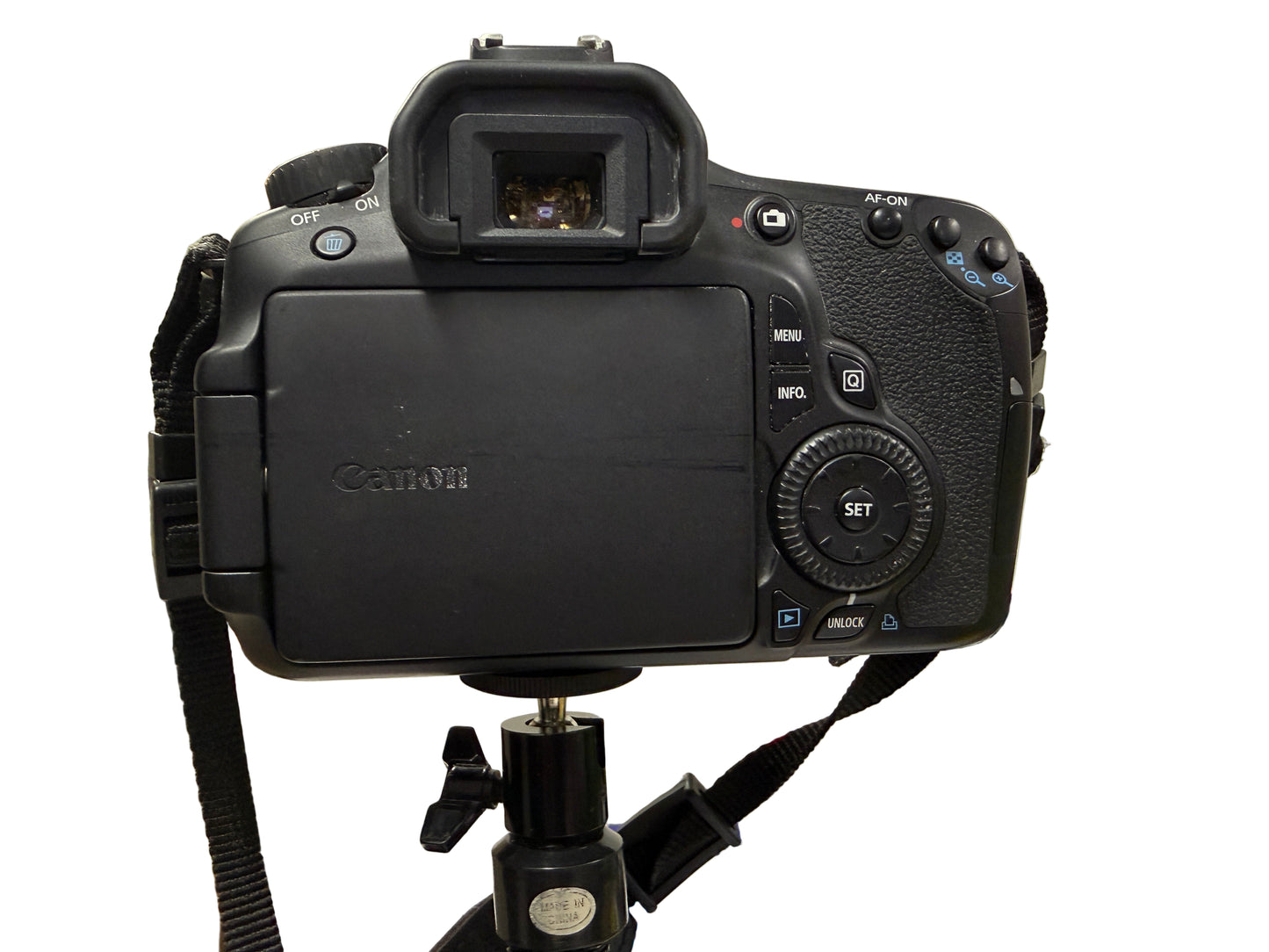 Canon EOS 60D 18.0 MP Digital SLR Camera with three lenses (Used)