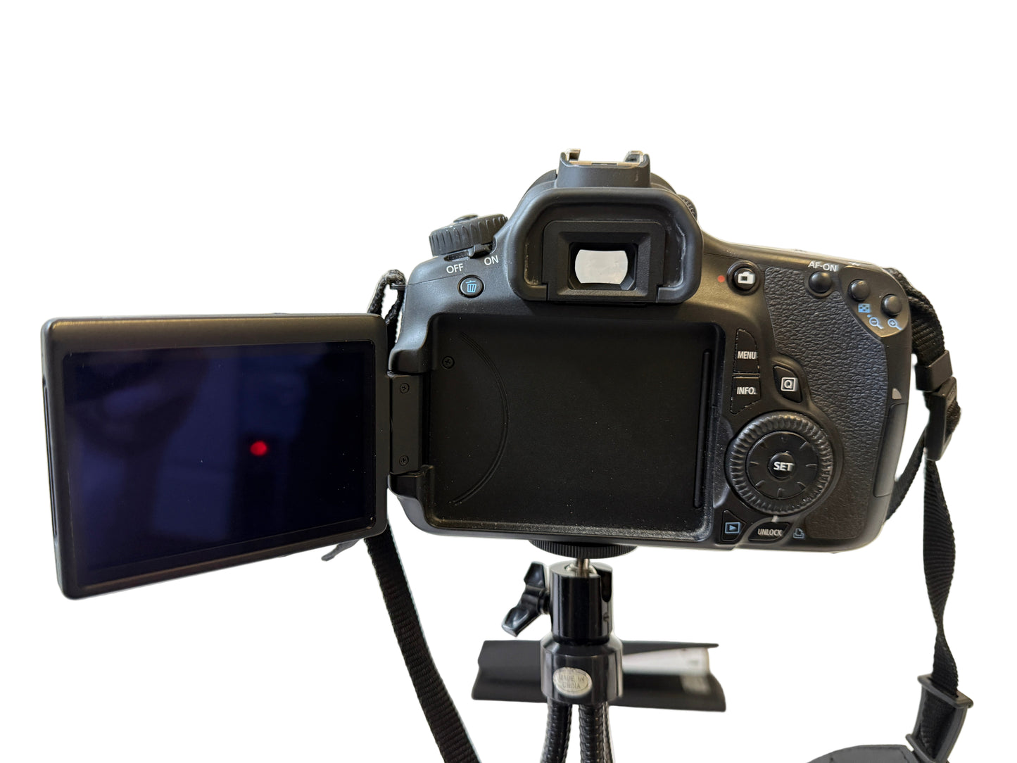 Canon EOS 60D 18.0 MP Digital SLR Camera with three lenses (Used)