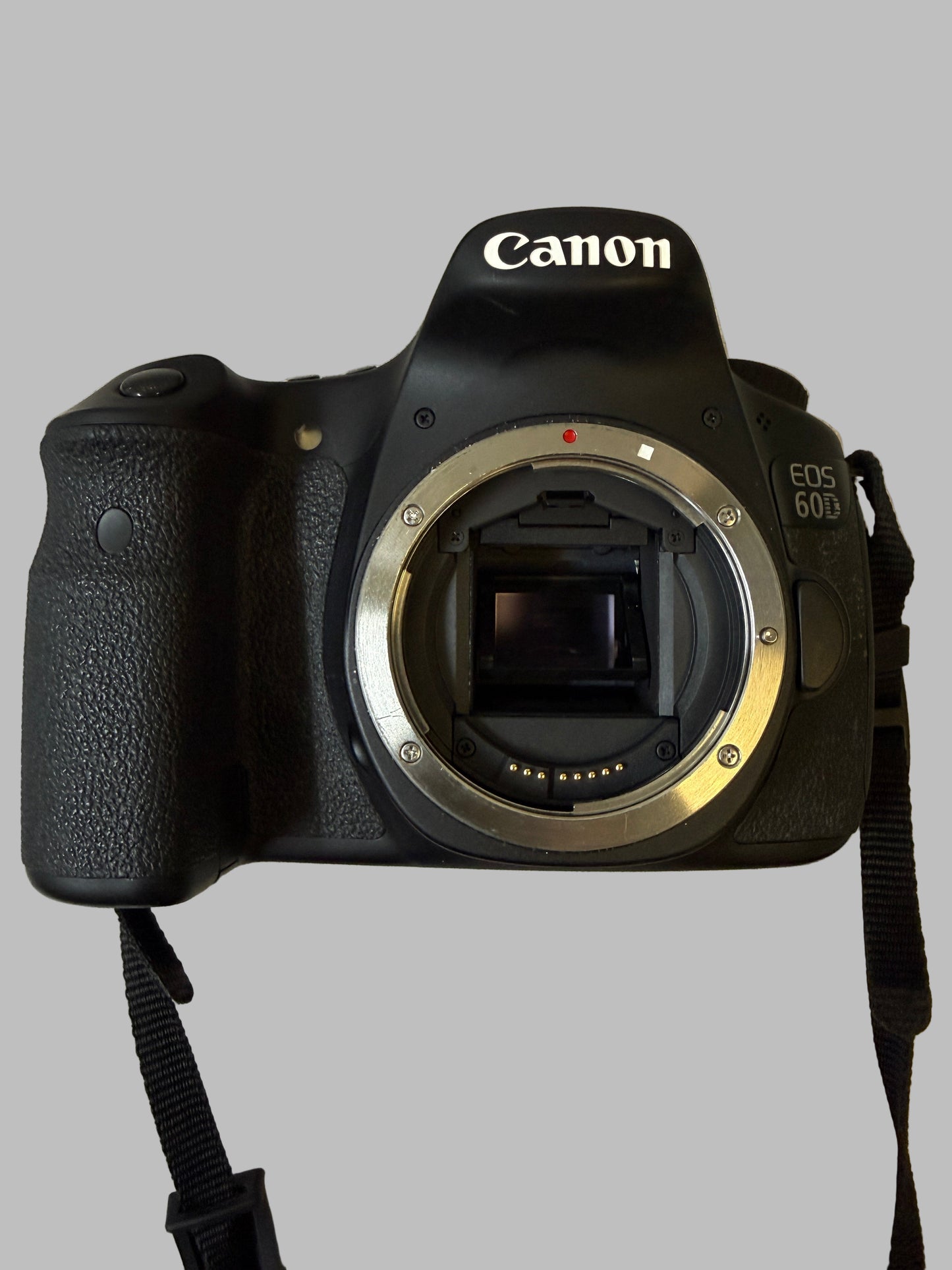 Canon EOS 60D 18.0 MP Digital SLR Camera with three lenses (Used)