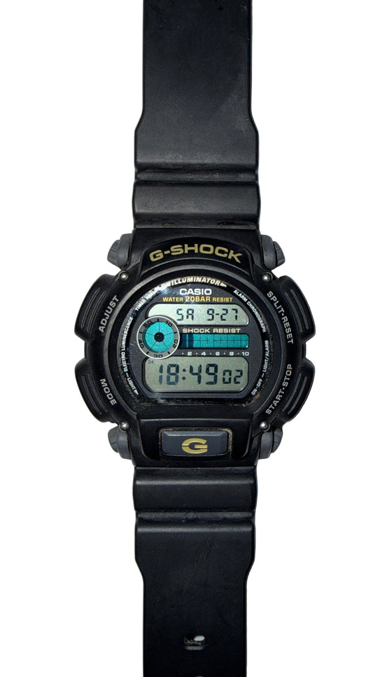 G-Shock - Casio DW9052 Series - Men’s Digital Watch - Black - Used