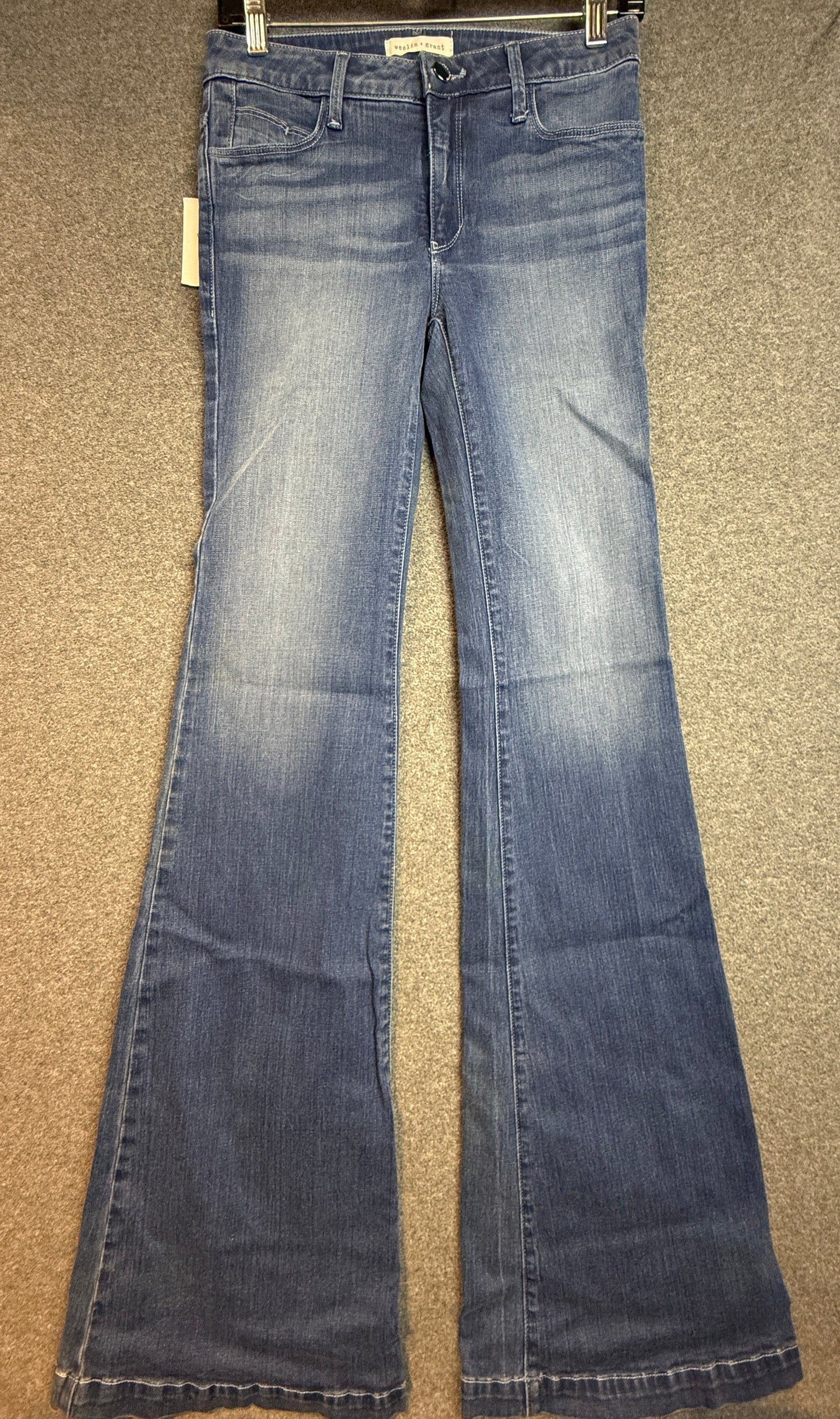 Weslin + Grant Women's Flare Bell Bottom Jeans