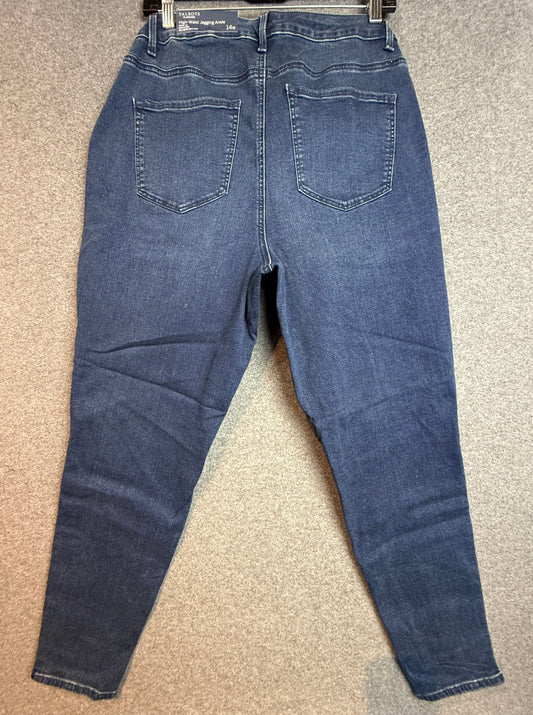 Talbots Flawless Jeans Women’s 14W High-Waist Jegging Ankle Blue Denim - Used