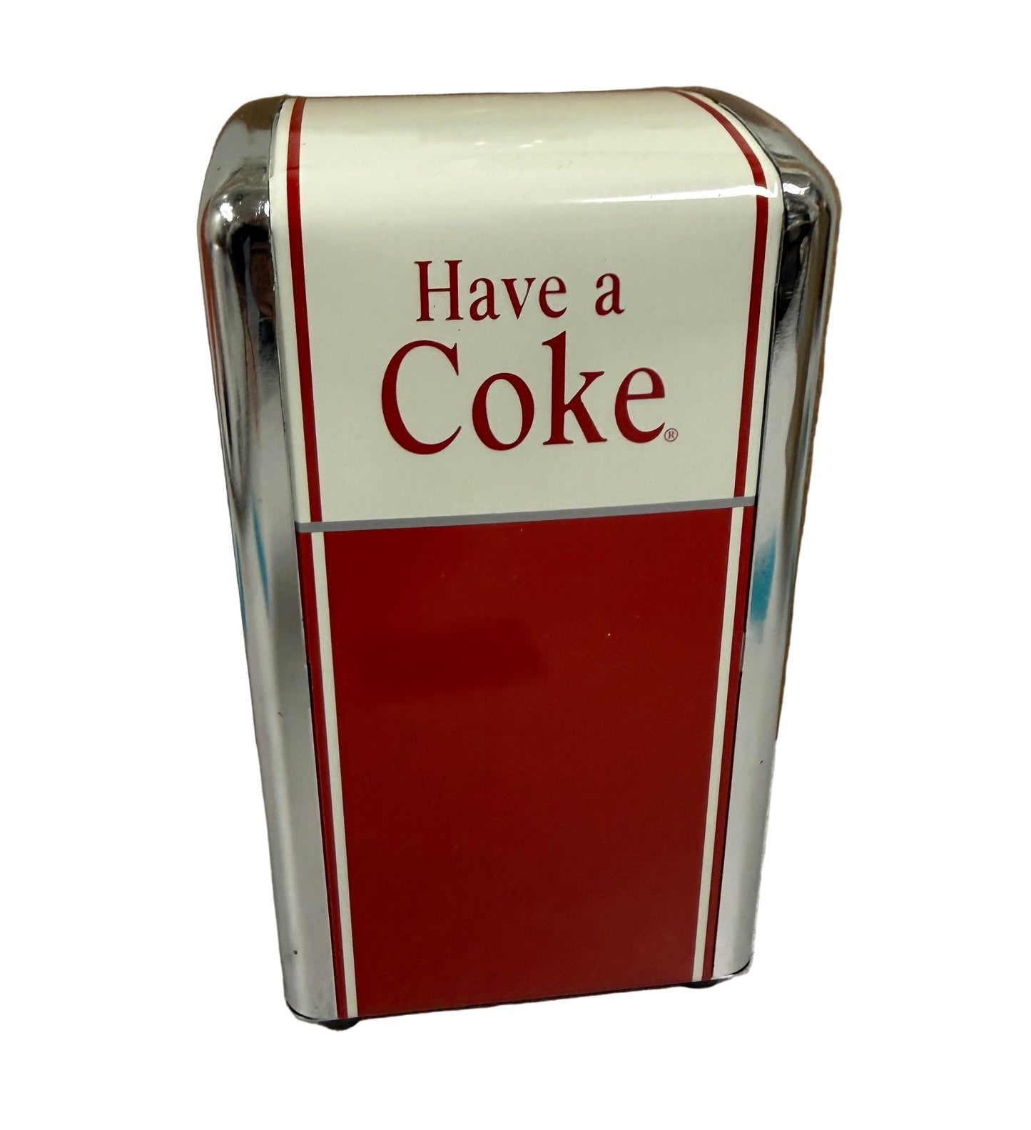 Coca-Cola (Have A Coke) Metal Napkin Dispenser - Used
