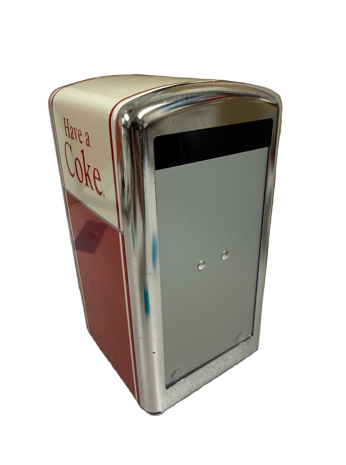 Coca-Cola (Have A Coke) Metal Napkin Dispenser - Used