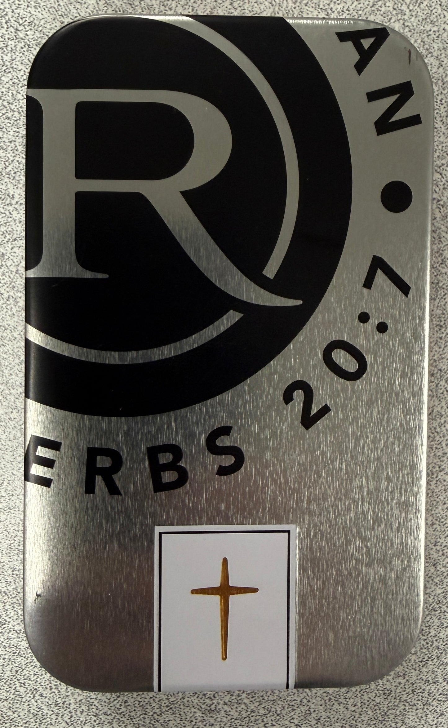 Proverbs 20:7 - Righteous Man - Key Ring