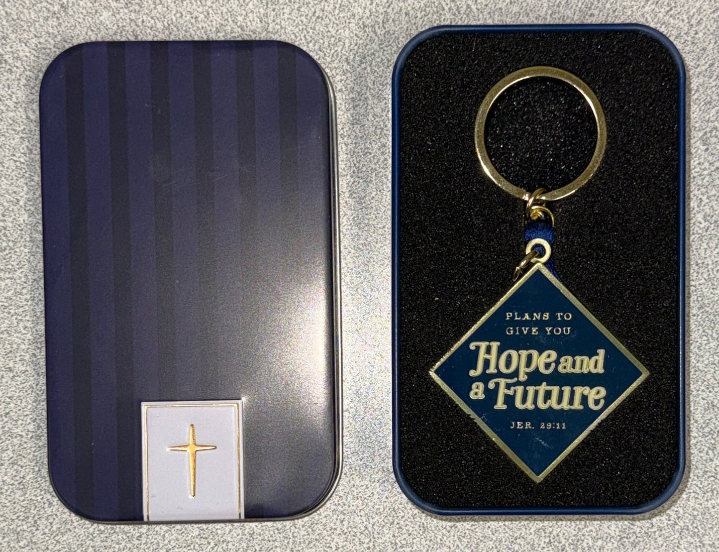 Graduation Gift Keychain - Jeremiah 29:11 - Plans to Give you a Hope & Future