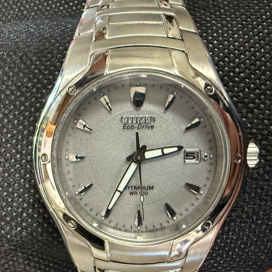 Citizen Eco-Drive Titanium 40mm Men's Watch - Used