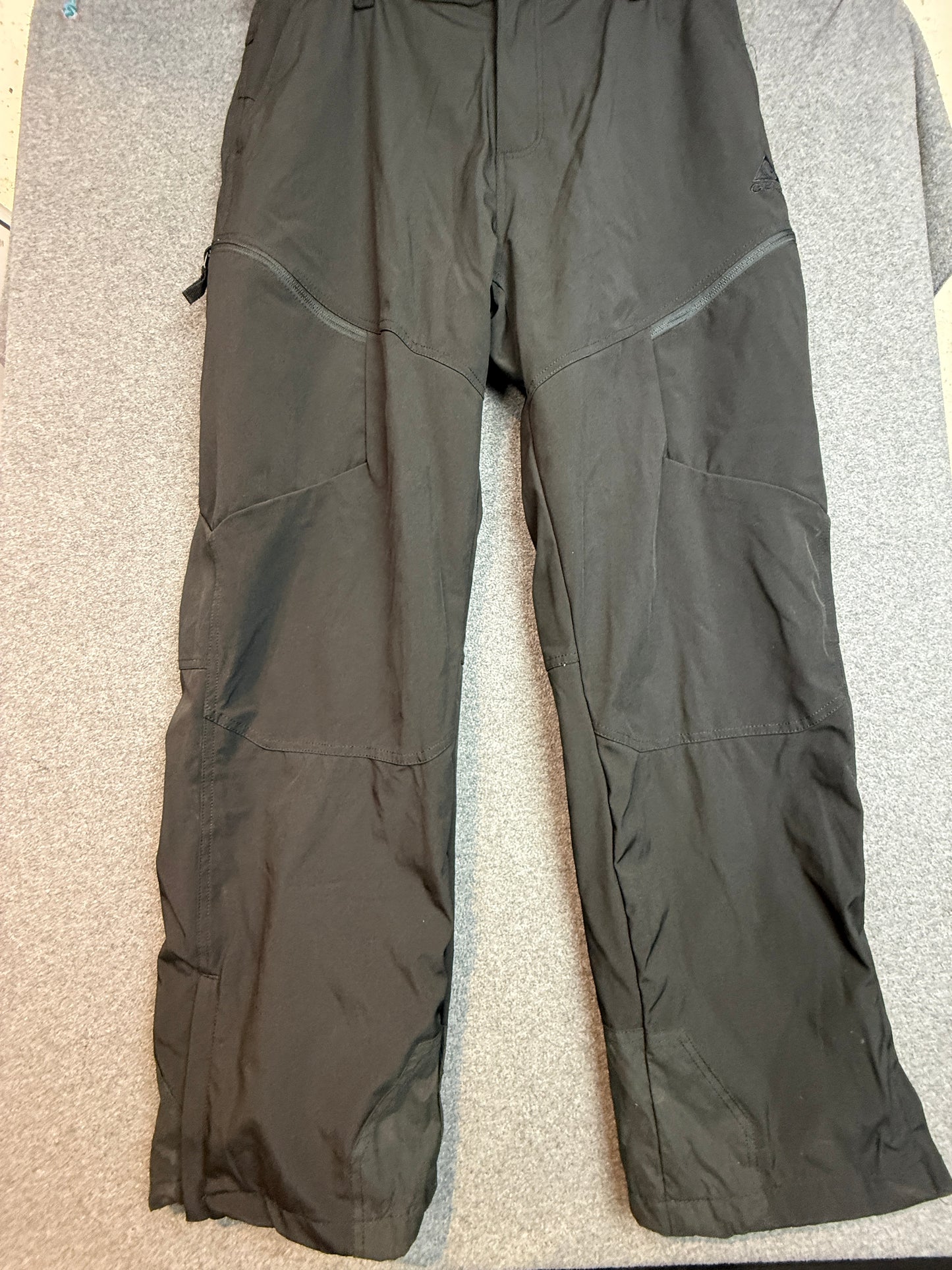 Gerry Snow Pants Men's Large Black Water Resistant Stretch Fleece Lined - Used with Tags