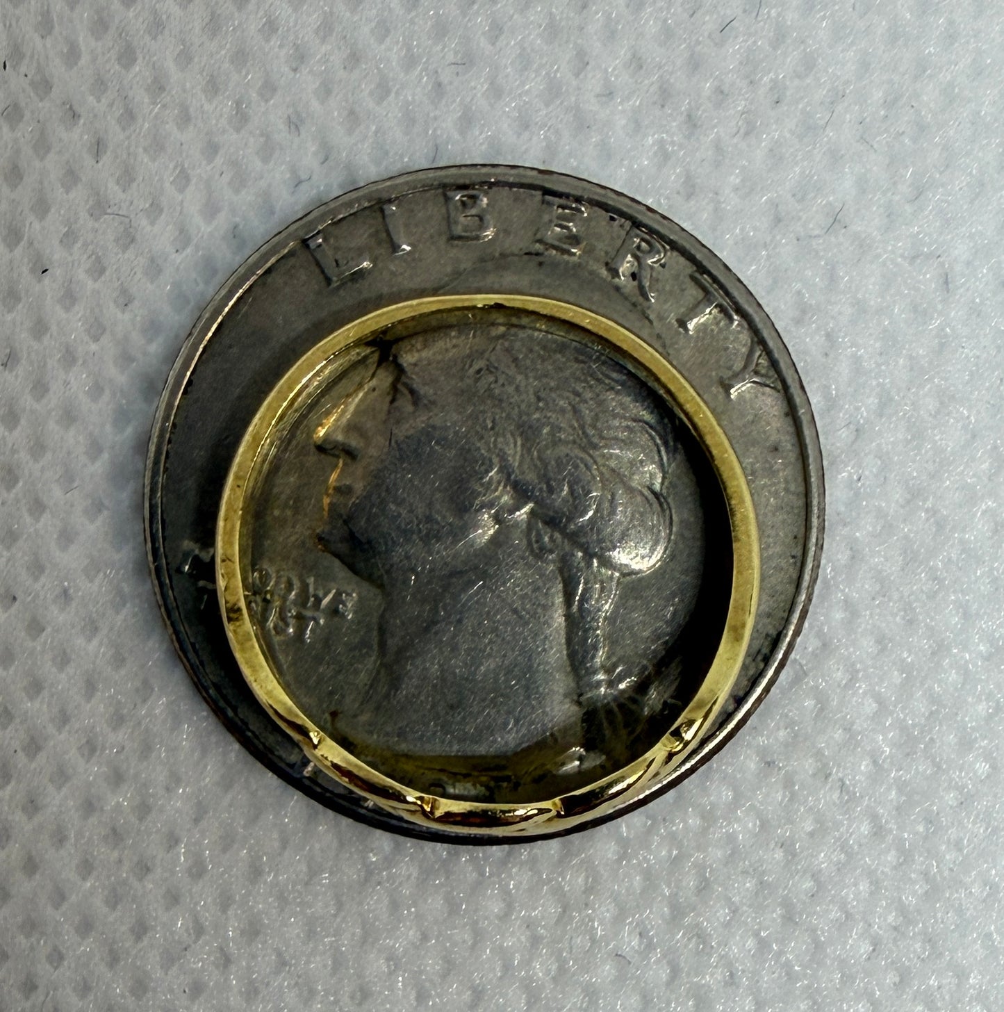 18kt Yellow Gold Chain-Link Design Ring - Previously Owned