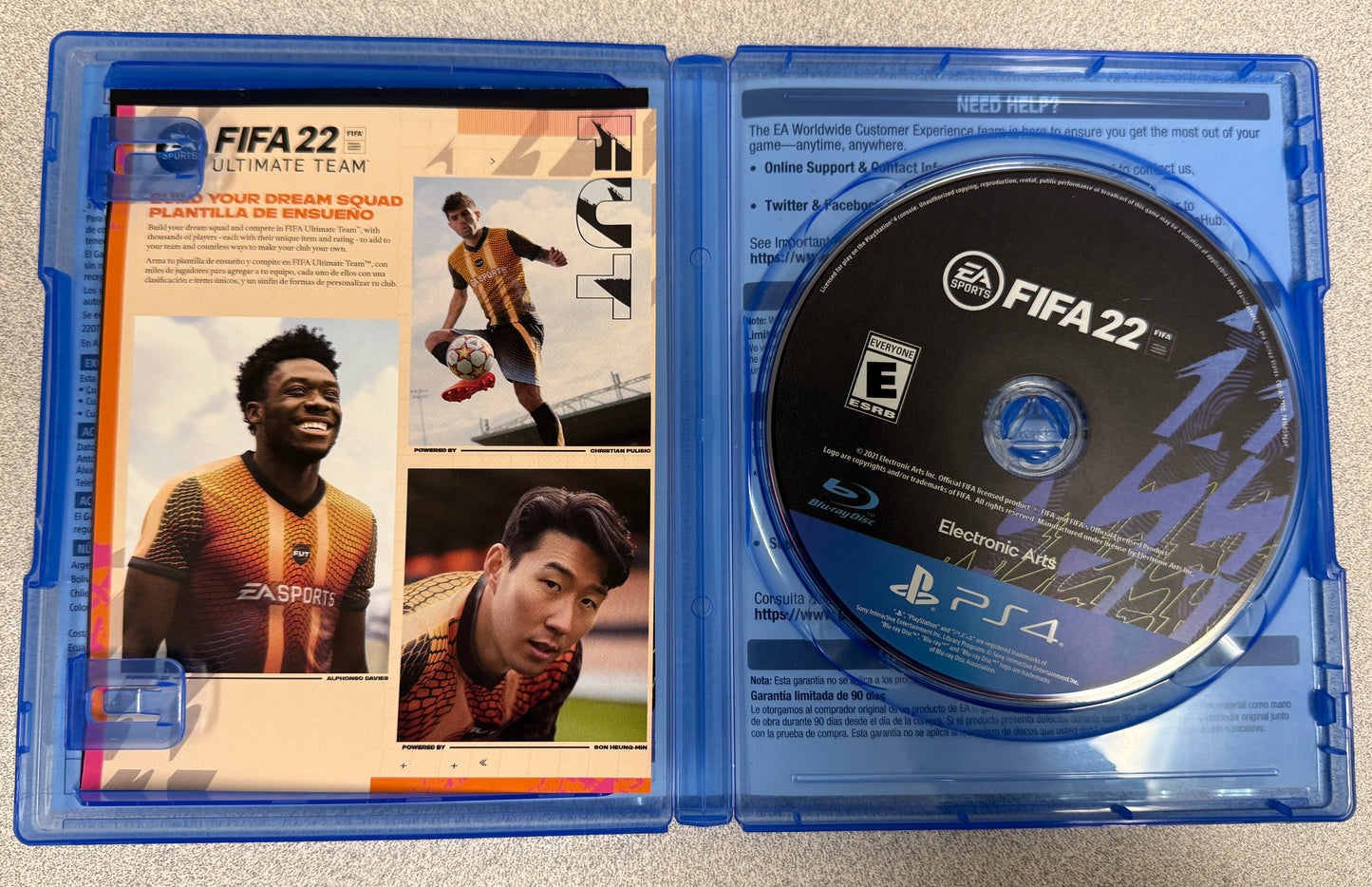 FIFA 22 Sony PS4 Playstation 4 - Previously Owned - Good Condition