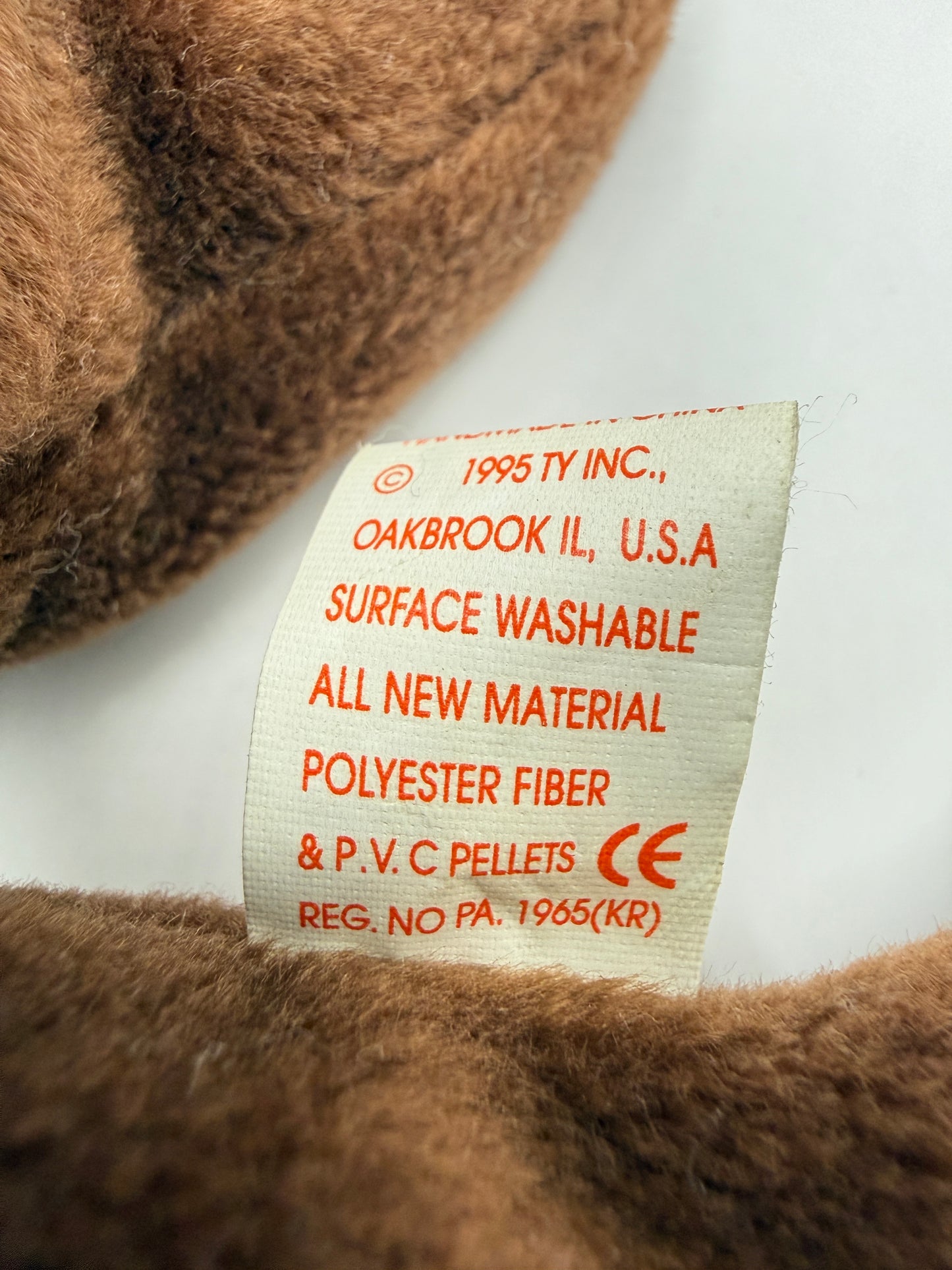 Seaweed Beanie Baby - TY Seaweed the Otter - Tag Error 95/96
