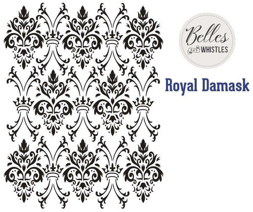 Dixie Belle - Royal Damask Stencil