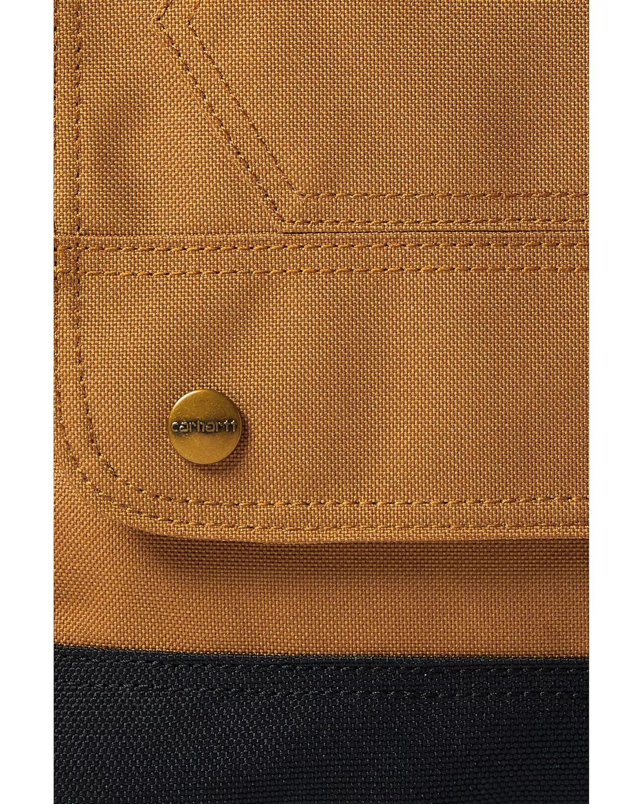 Carhartt Brown Crossbody Snap Bag