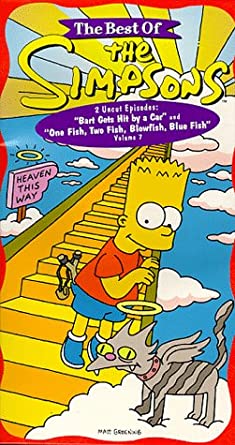The Best of The Simpsons, Vol. 7 - Bart Gets Hit By a Car/ One Fish, Two Fish, Blowfish, Blue Fish [VHS]